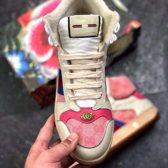 newgUCCI LEATHER CASUAL SHOES CLASSIC